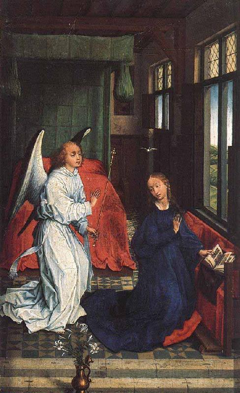 Rogier van der Weyden The Annunciation Spain oil painting art